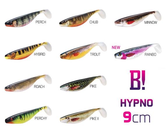 Shad Delphin Bomb Hypno, Perch, 9cm, 3buc/plic 690021201