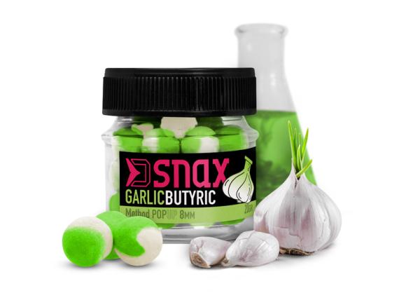 Momeală de cârlig d snax pop 8mm/20g usturoi-butyric 101002197