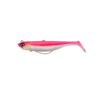 Shad Savage Gear Minnow Weedless Soft Baits Sinking, Pink Pearl Silver, 10cm, 16g, 2+1buc/blister F1.SG.72443