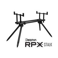 Rod Pod Aluminiu Delphin RPX Stalk BlackWay, Negru Anodizat, 2 Posturi 101001623