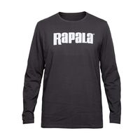 Rapala long sleeve charcoal t-shirt (l)
