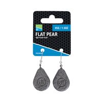 Flat pear lead - 15 gr