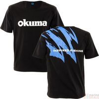 Okuma black motif shirt (tricou) l