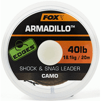 Fir Textil Fox Edges Armadillo Shock and Snag Leader, Camo, 20m , cac746