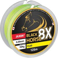 Fir textil jaxon black horse pe 8x fluo 125m