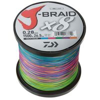 Fir Textil Daiwa J-Braid Grand X8, 1500m, Multi Color