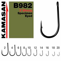 Carlig Kamasan B982 X Strong Specimen Eyed KHEB982008