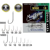 Carlige Colmic Nuclear N900, Nickel, 20buc/plic AML12