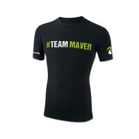 Tricou team maver black xxl n1233