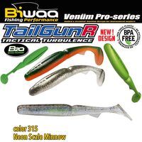 Shad Biwaa TailgunR Swimbait Neon Scale Minnow, 6.5cm, 10buc/plic B001419