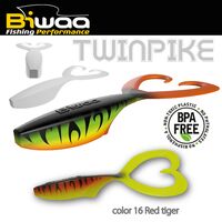 Naluca Biwaa Twinpike Red Tiger 15cm, 3buc/plic B000853