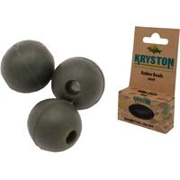 Bilute Antisoc Kryston Rubber Beads, 5mm,  25buc/plic KRAC34