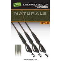 Fox edges™ naturals kwik change lead clip tubing setup  cac895