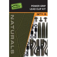 Fox edges™ naturals power grip lead clip kit  cac843