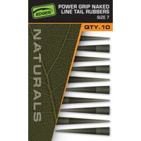 Fox edges™ naturals power grip naked line tail rubbers - size 7 cac844