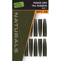 Fox edges™ naturals power grip tail rubbers - size 7 cac842