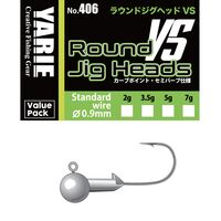 Jig yarie 406 round vs semi barb 1/0 3.5gr y406jh035