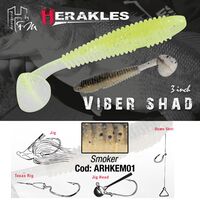 Herakles Viber Shad, 3'' 7.6cm, Smoker, 7buc/plic ARHKEM01
