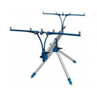 Rod Pod Meccanica Vadese Revolution, Steel Tubes & Blue , 4 Posturi